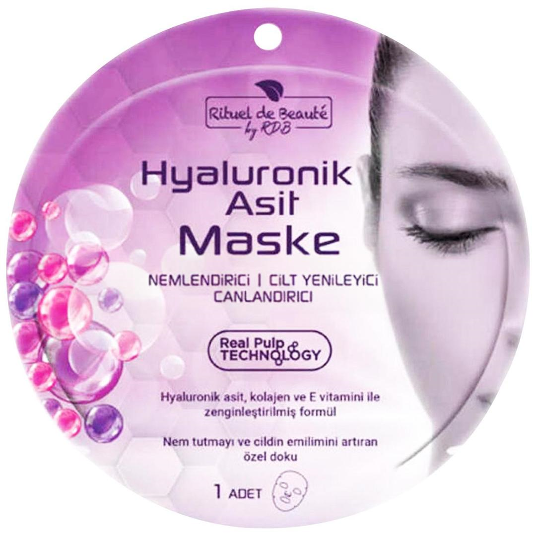 Ritüel De Beaute Hyaluronik Asit Kağıt Maske