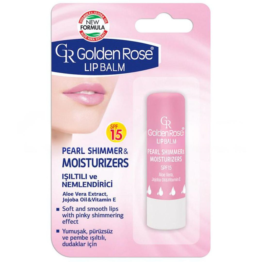 Golden Rose Dudak Koruyucu Işıltılı ve Nemlendirici