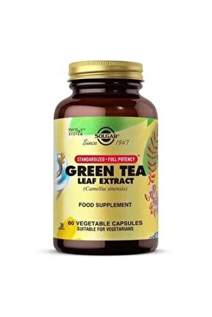 Solgar Green Tea Leaf Extract 60 Tablet