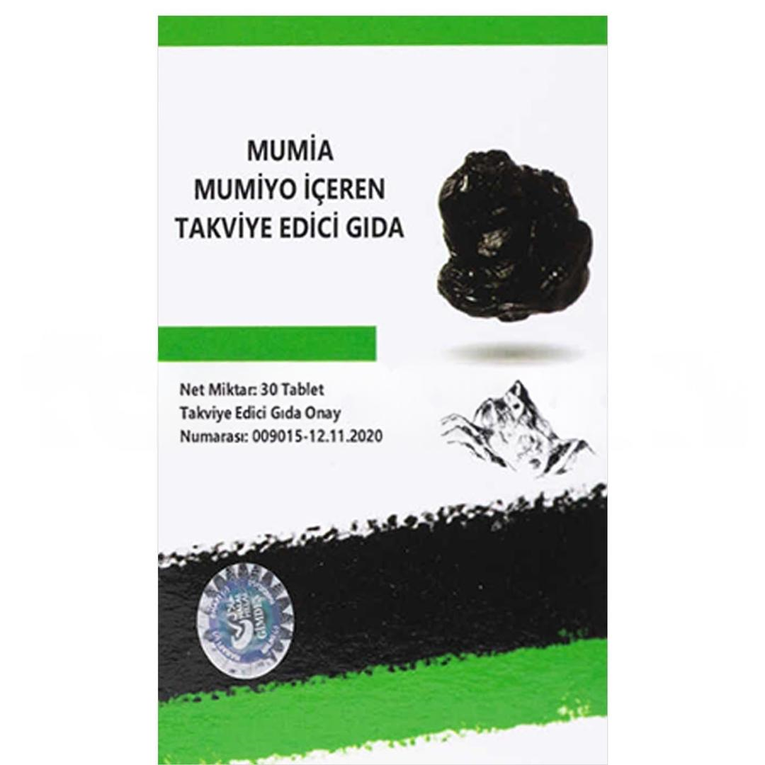 Mumia Mumiyo İçeren Takviye Edici Gıda 30 Tablet