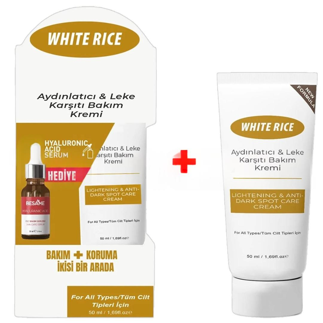 White Rice Aydınlatıcı Leke Karşıtı Bakım Kremi 50 ml