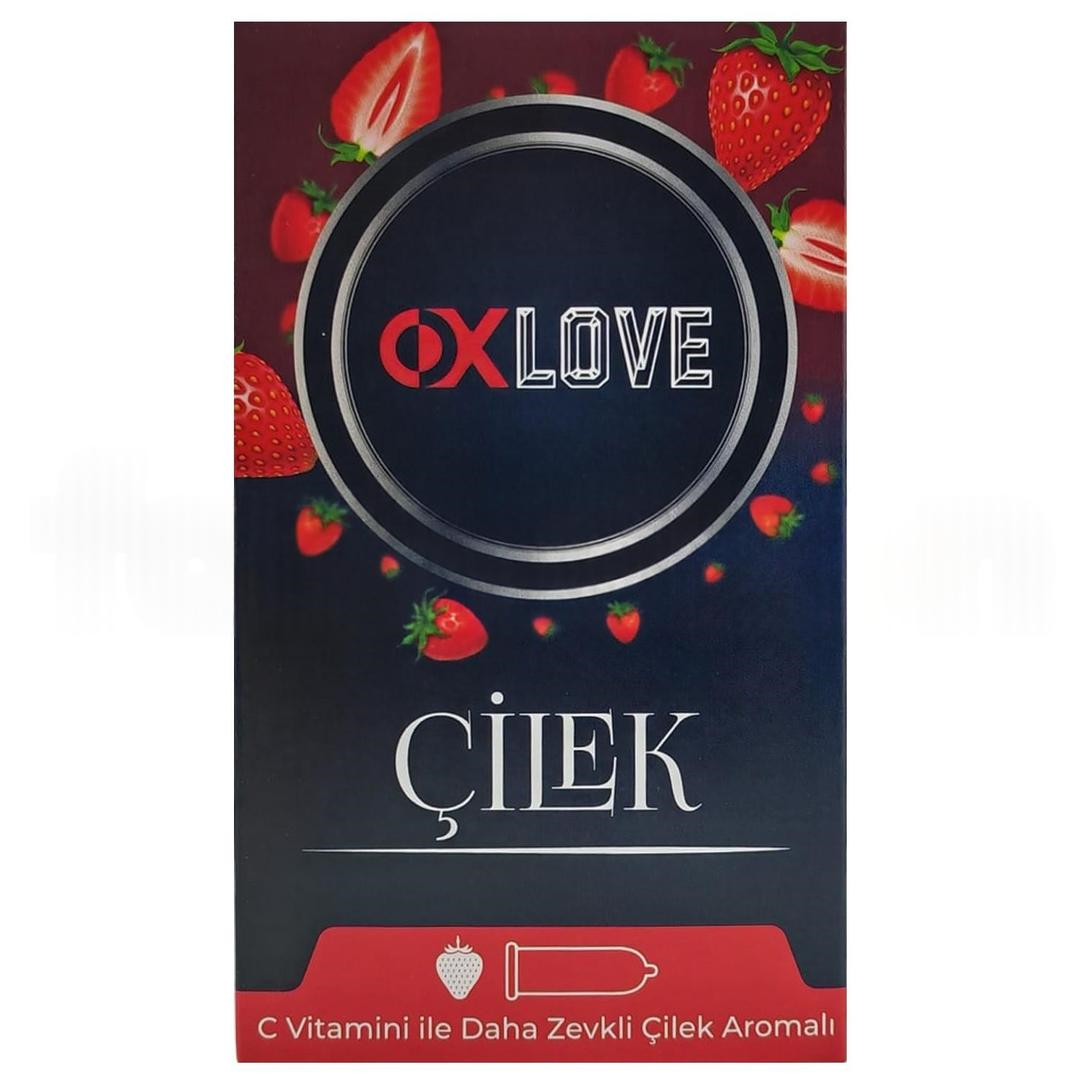 Oxlove Çilek Prezervatif 10'lu