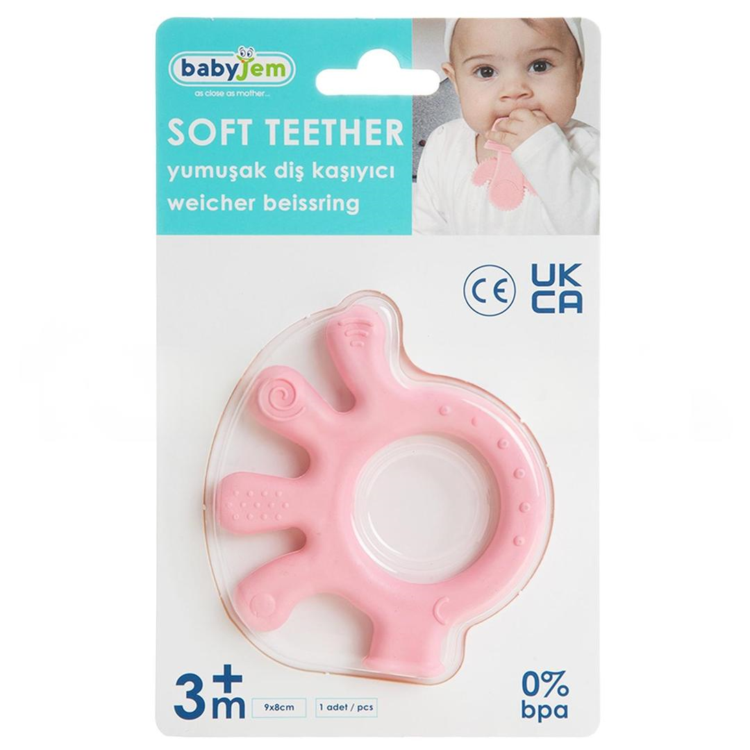 Babyjem Ahtopot Diş Kaşıyıcı Pembe