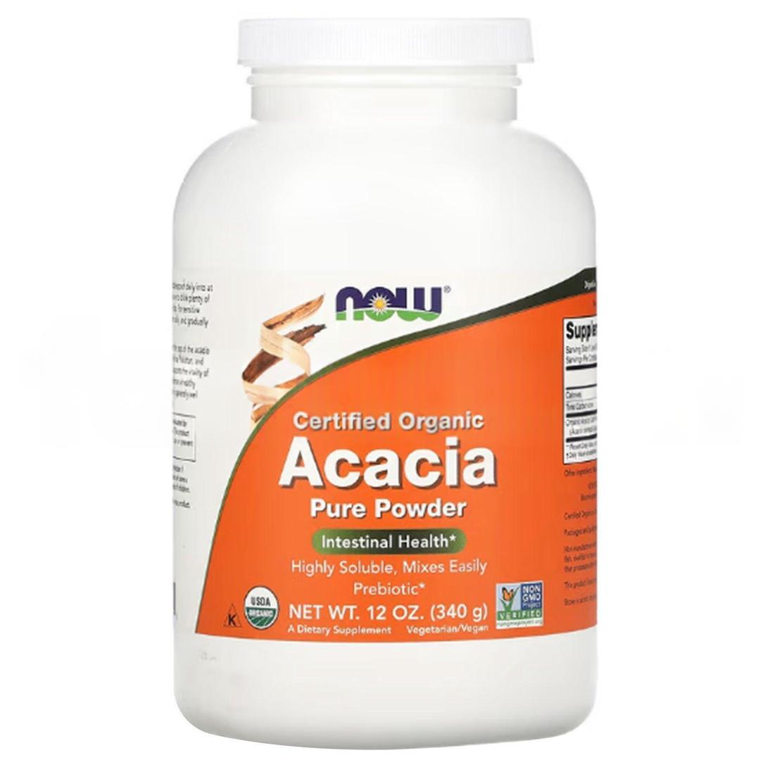 Now Foods Organic Acacia Pure Powder 340 gr - İthal
