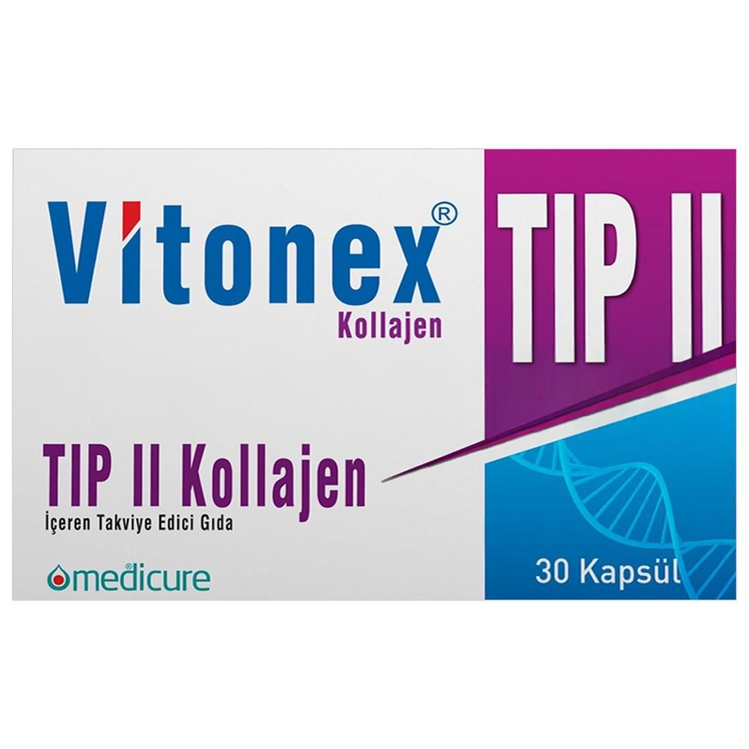 Vitonex Tip II Kollajen 30 Kapsül