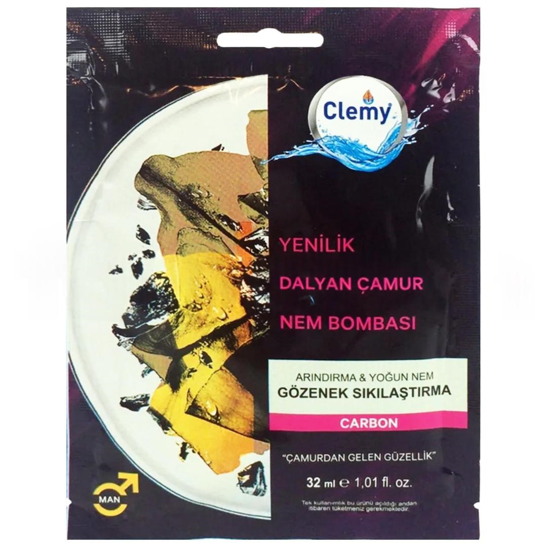 Clemy Dalyan Çamuru Karbon 32 ml