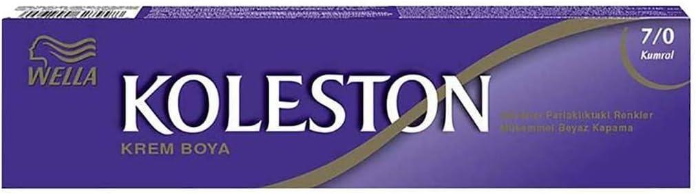 Wella Koleston 7.0 Kumral Tüp Saç Boyası