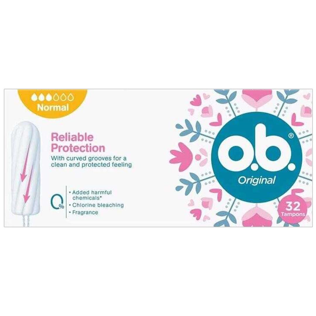 O.B. Original Normal Tampon 32'li