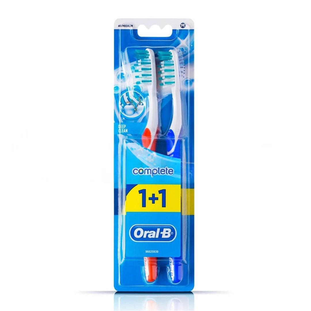 Oral-B Complete Deep Clean 1+1 Diş Fırçası Medium