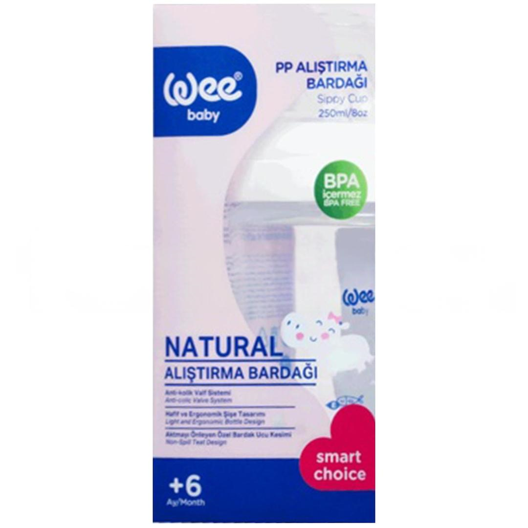 Wee Baby 297 PP Alıştırma Bardağı Natural 250 ml