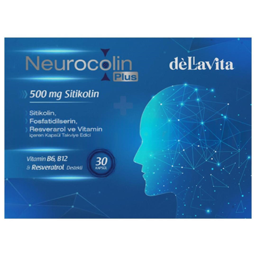 Dellavita Neurocolin Plus 30 Kapsül
