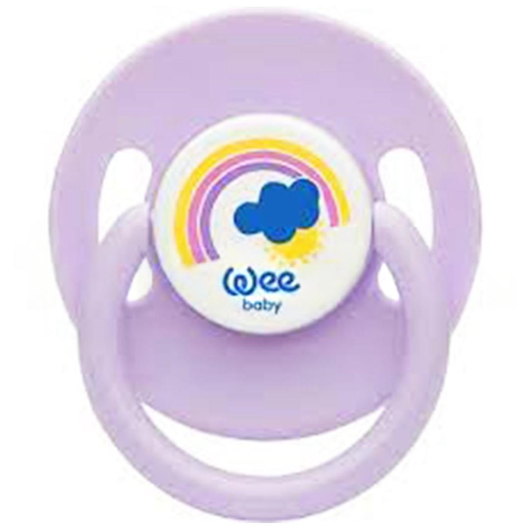 Wee Baby 857 Yuvarlak Uçlu Emzik No: 3 - Mor
