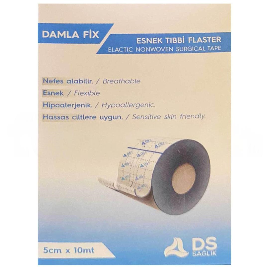Ds Sağlık Damla Fix Esnek Tıbbi Flaster 5 cm x 10 m