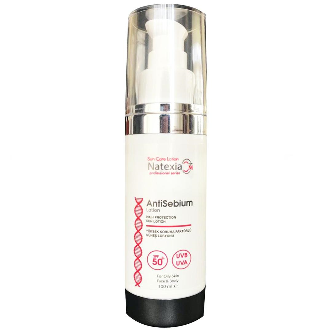Natexia Sun Care Lotion Antisebium SPF50 100 ml