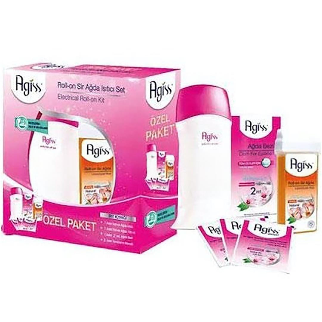 Agiss Roll-On Ağda Isıtıcılı Özel Set