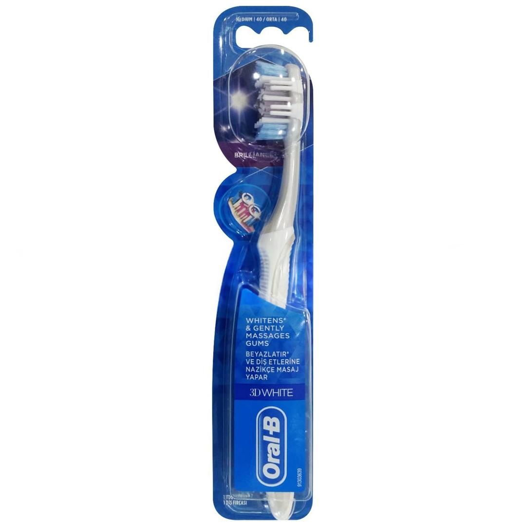 Oral-B Diş Fırçası 3D White Medium Brilliance Medium