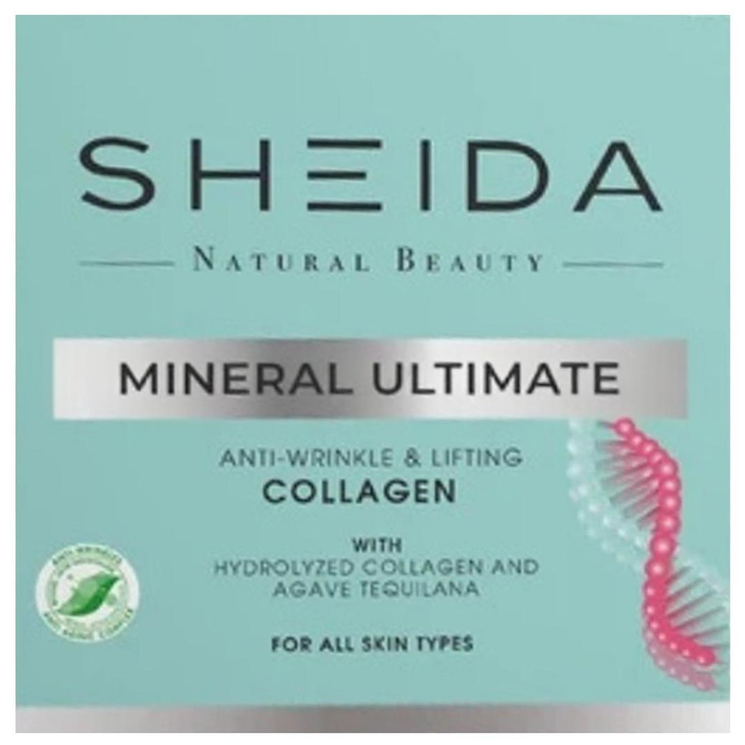 Sheida Mineral Ultimate Kolajen Krem Siyah Nokta ve Yaşlanma Karşıtı Niacinamide İçerikli 60 ml
