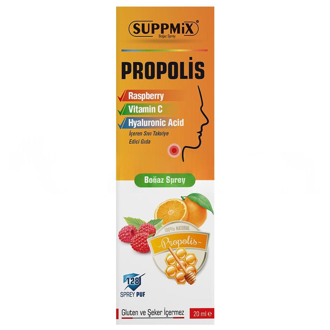 Suppmix Propolis Boğaz Spreyi 20 ml