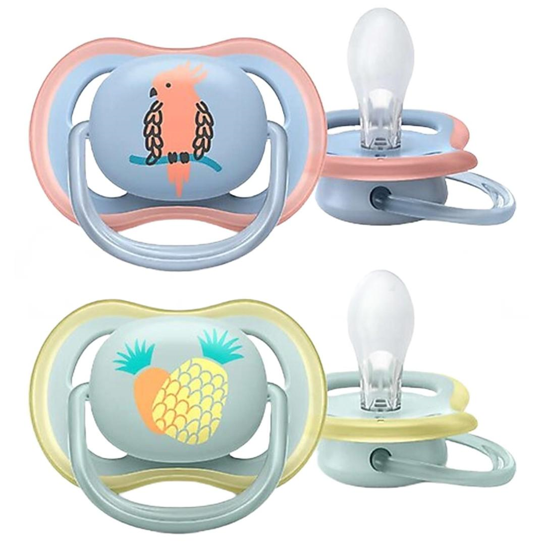 Avent SCF085/12 Ultra Air Emzik Erkek 0-6 Ay 2'li