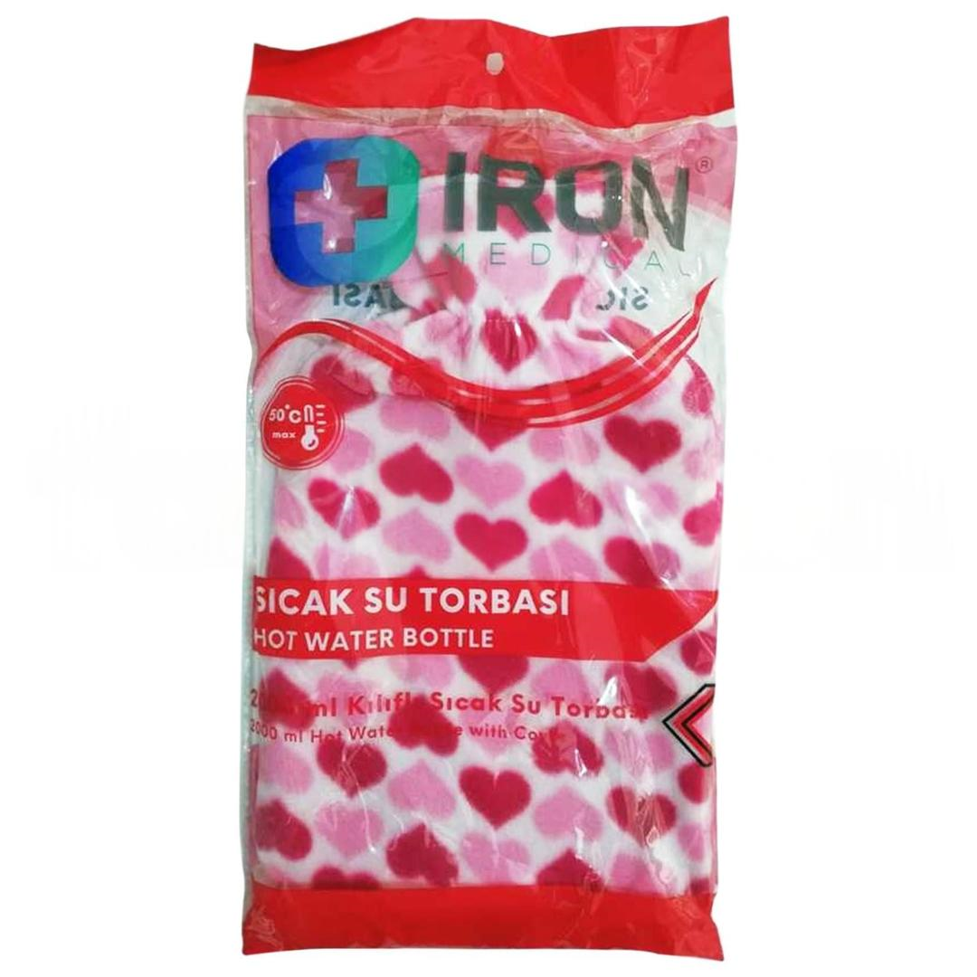 Iron Sıcak Su Torbası Termofor 2 lt - Karma Renk