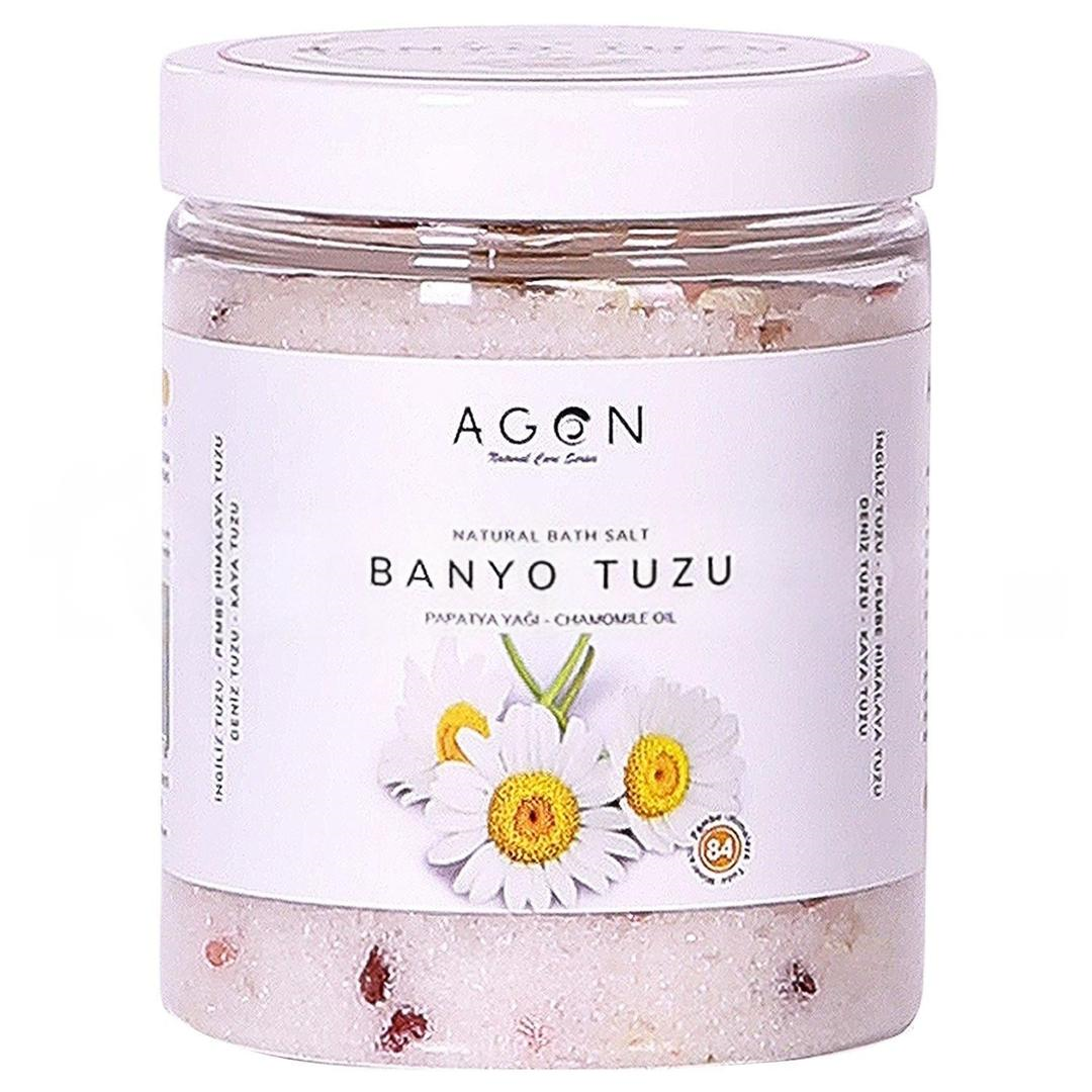 Agon Papatya Yağlı Doğal Banyo Tuzu 300 gr