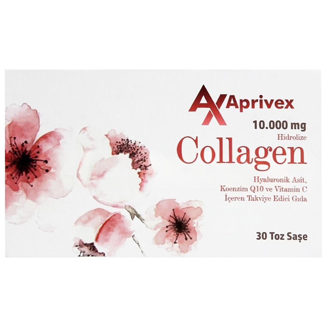 Aprivex Hidrolize Collagen 10.000 mg Toz Saşe 30'lu
