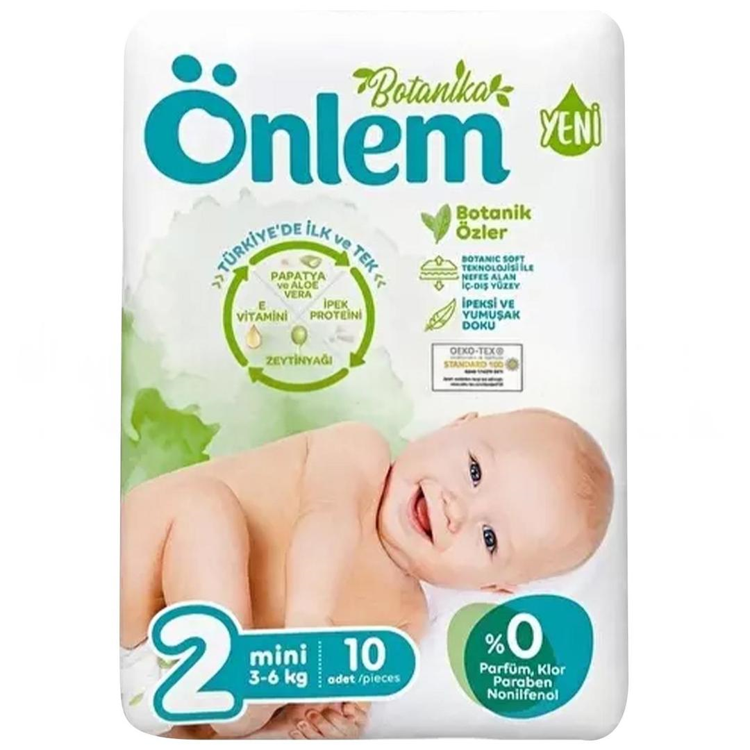 Önlem Botanika Bebek Bezi 3-6 kg Mini 10’lu