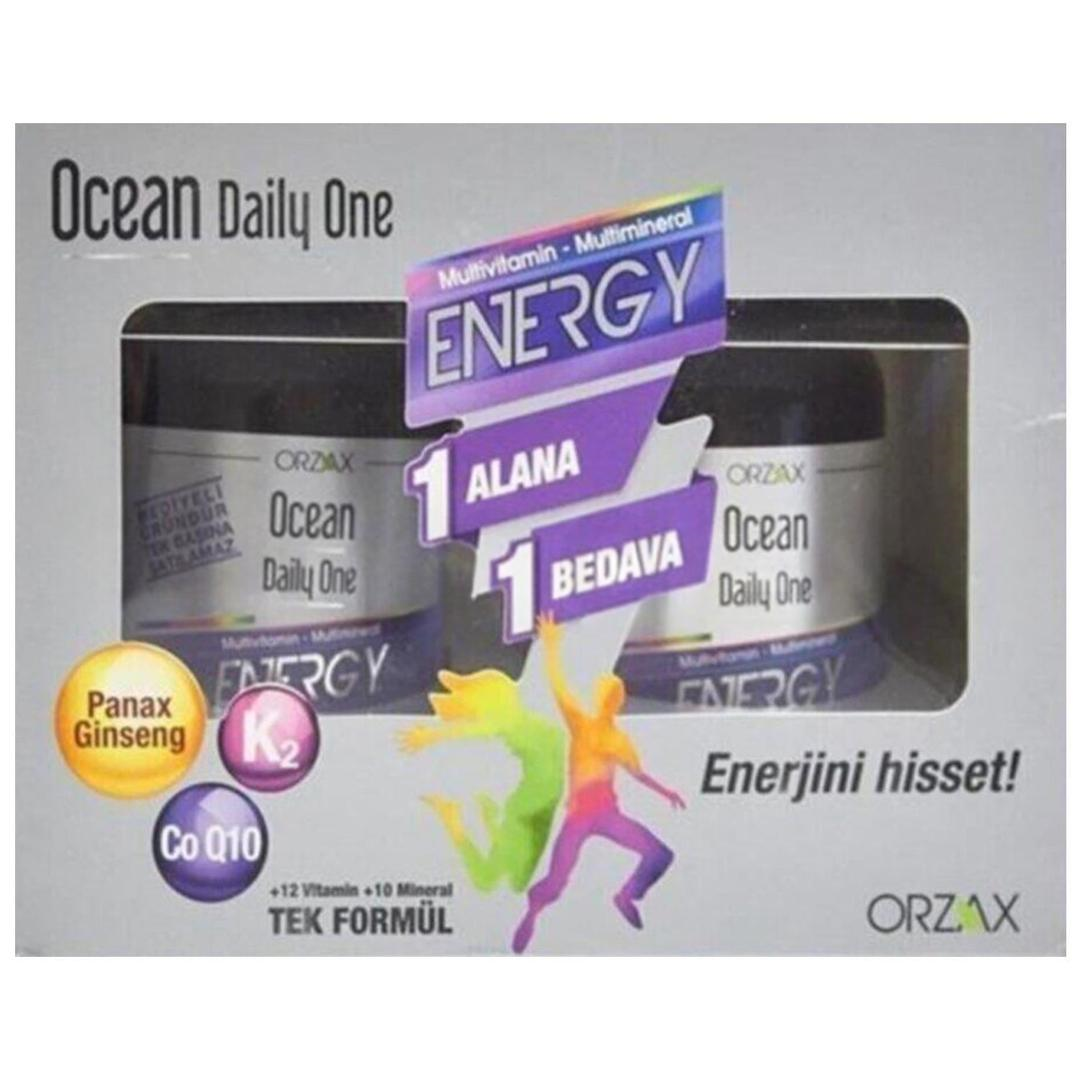 Ocean Daily One Energy Multivitamin 30 Tablet - 1 Alana 1 Bedava - Eski Ambalaj