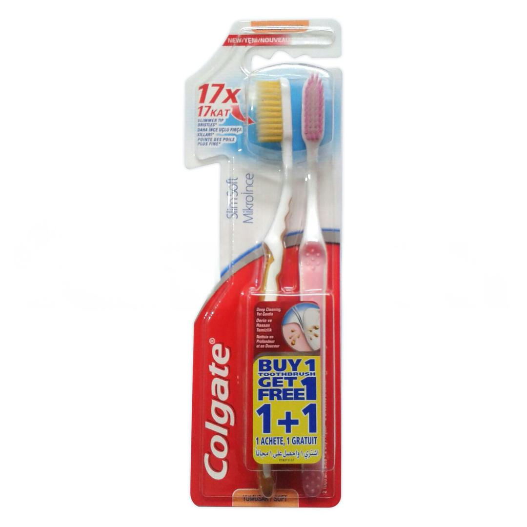 Colgate Micro İnce Diş Fırçası Yumuşak 1+1
