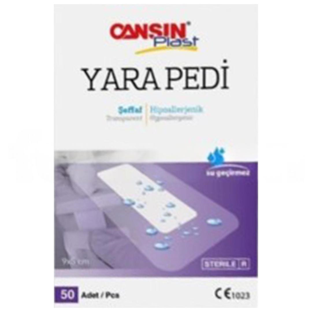 Cansın Plast Şeffaf Yara Pedi 5x7,5 cm Tekli