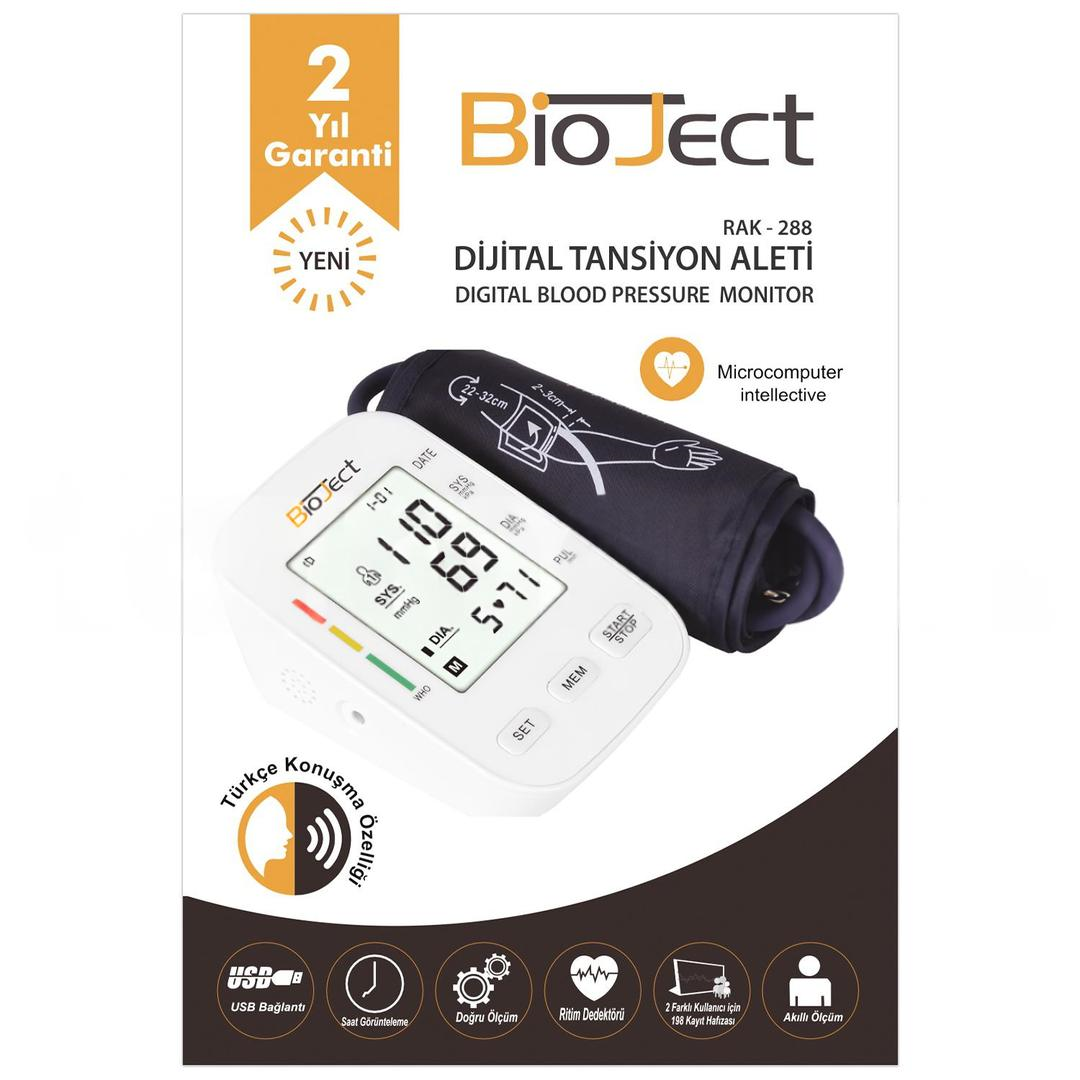 Bioject Dijital Koldan Ölçer Konuşan Tansiyon Aleti RAK288