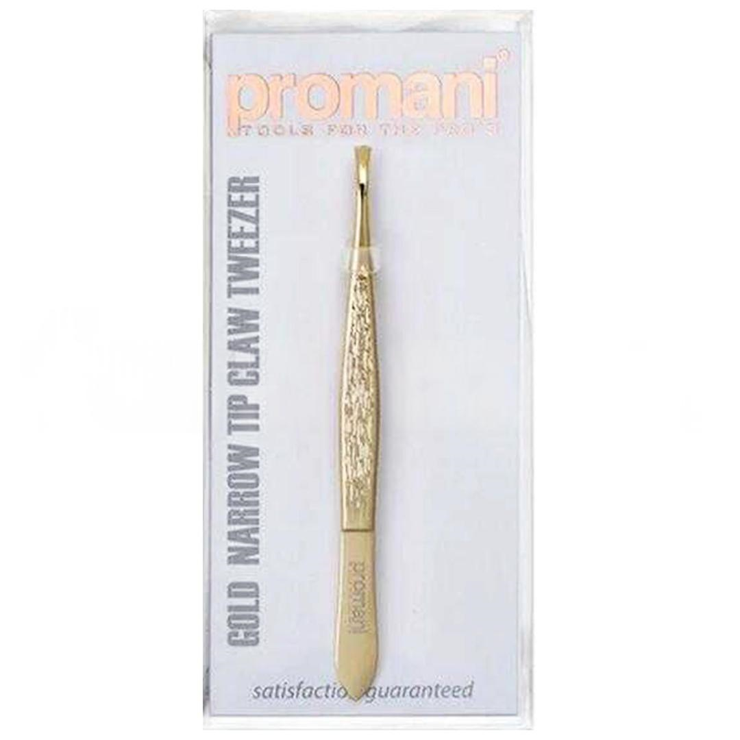 Promani PR-919 Altın Düz İnce Uçlu Cımbız