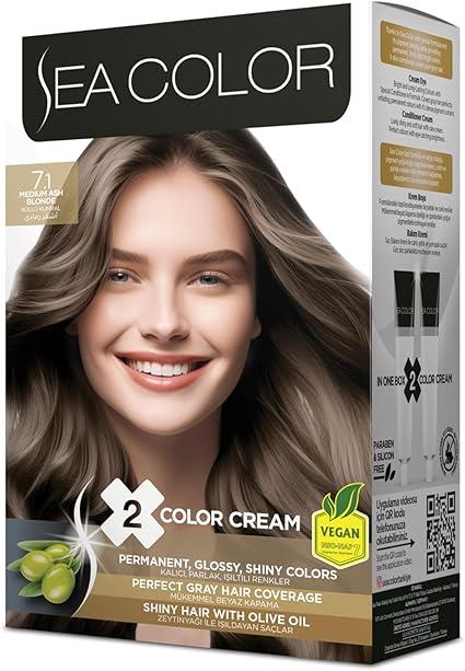 Sea Color 7.1 Küllü Kumral Saç Boyası