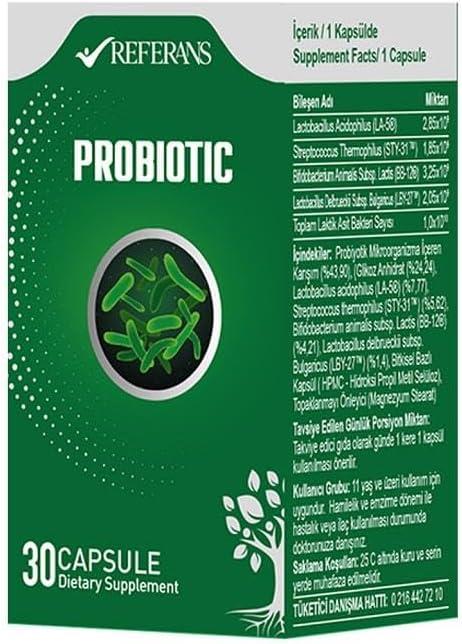 REFERANS NUTRA PROBIYOTIK 30 KAPSUL