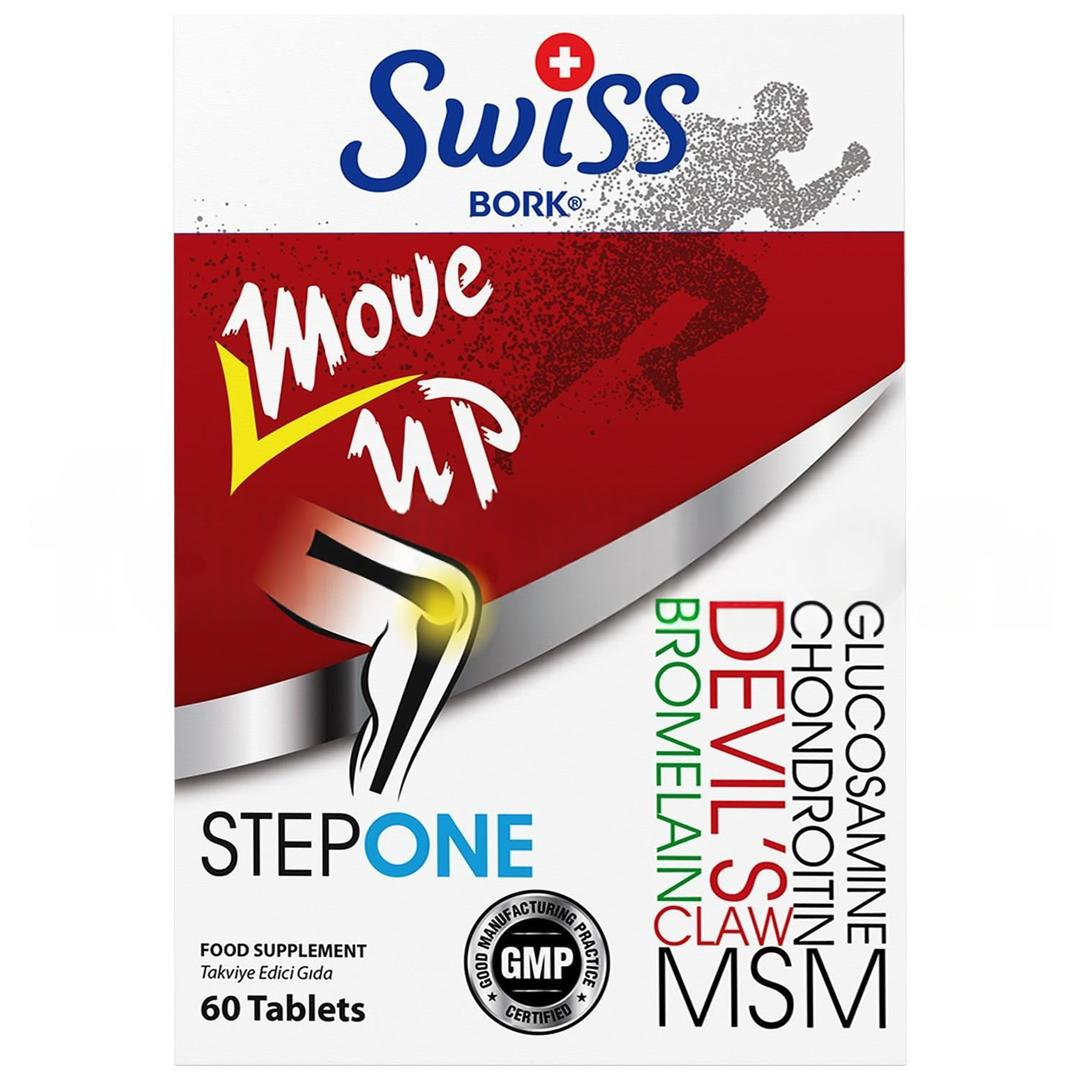 Swiss Bork Move Up Step1 Glocosam 60 Tablet