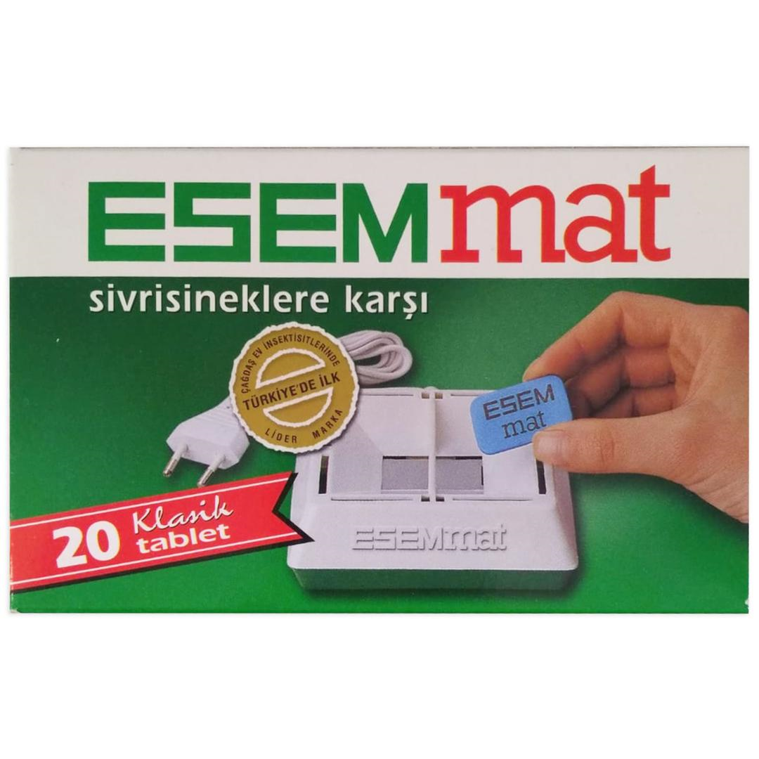 Esemmat Sivrisineklere Karşı 20 Tablet