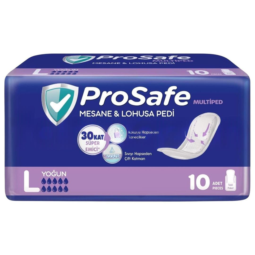 Prosafe Mesane Lohusa Pedi Large 10 Adet