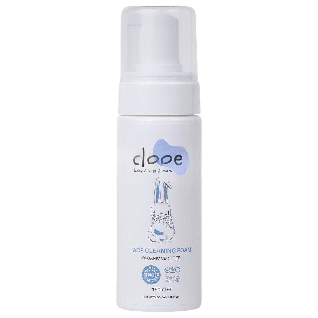 Clooe Organik Sertifikalı Yüz Temizleme Köpüğü 150 ml