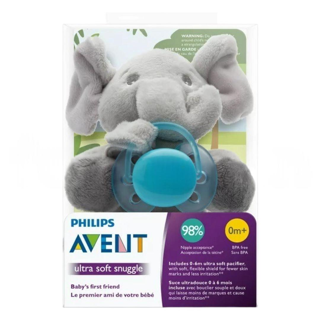Avent SCF348/11 Uyku Arkadaşlı Ultra Soft 0-6 Ay Emzik - Fil