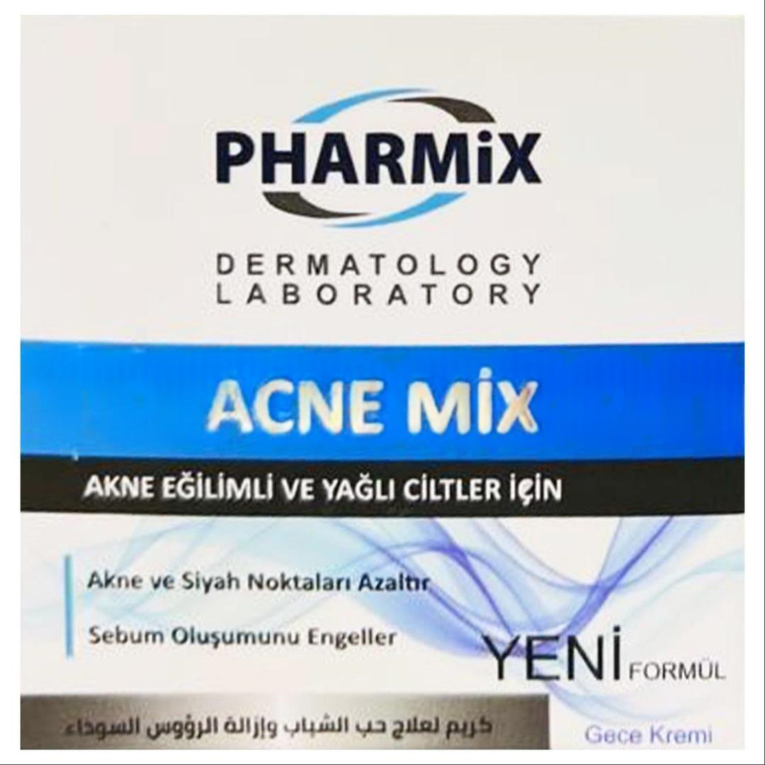 Pharmix Acne Mix Acne Eğilimli ve Yağlı Ciltler İçin Krem 50 ml