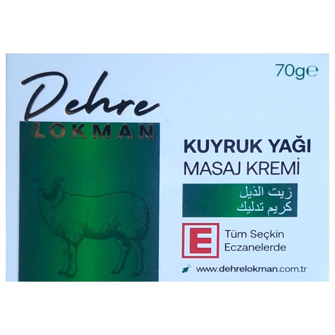Dehre Lokman Kuyruk Yağı Masaj Kremi 70 gr