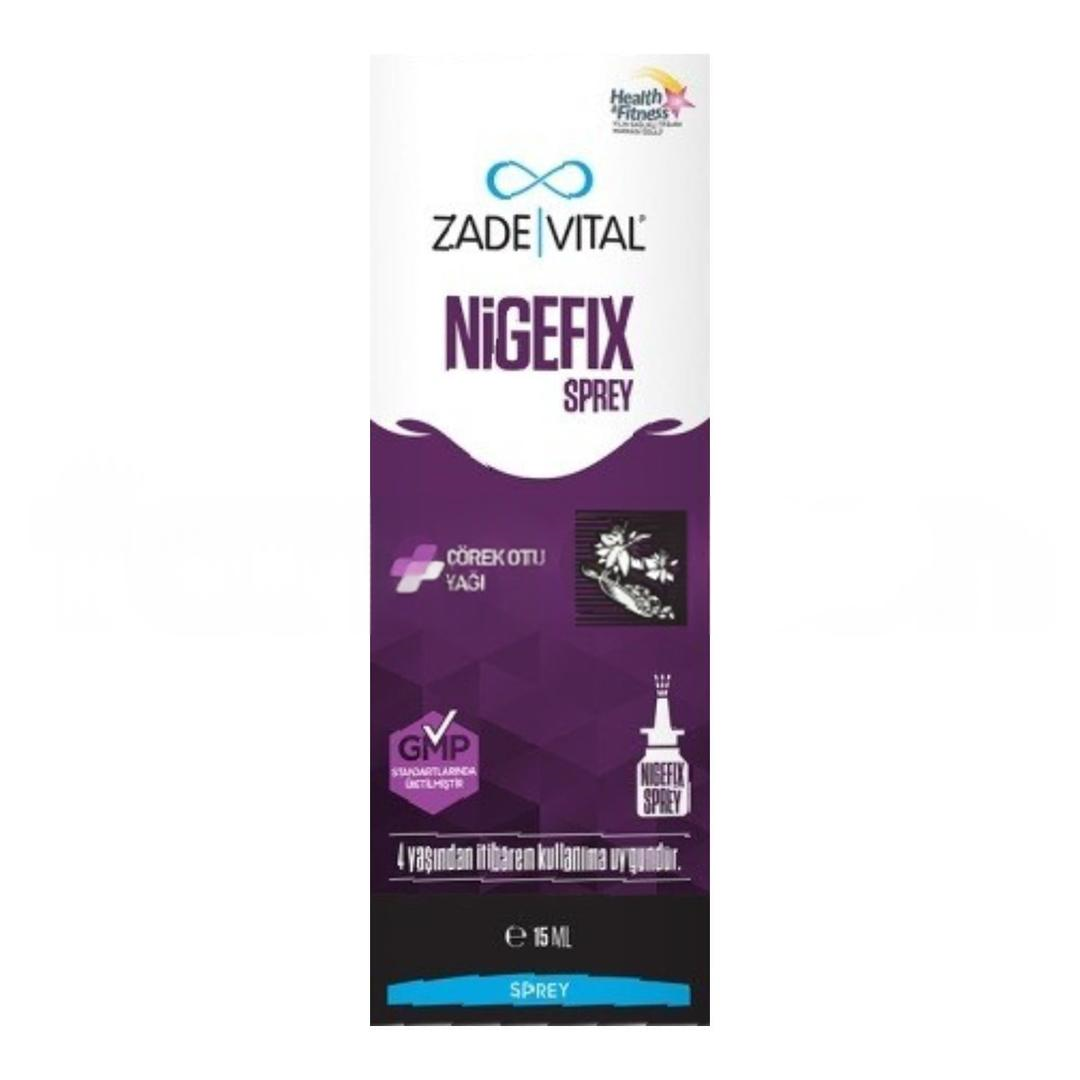 Zade Vital Nigefix Çörek Otu Nazal Sprey 15 ml