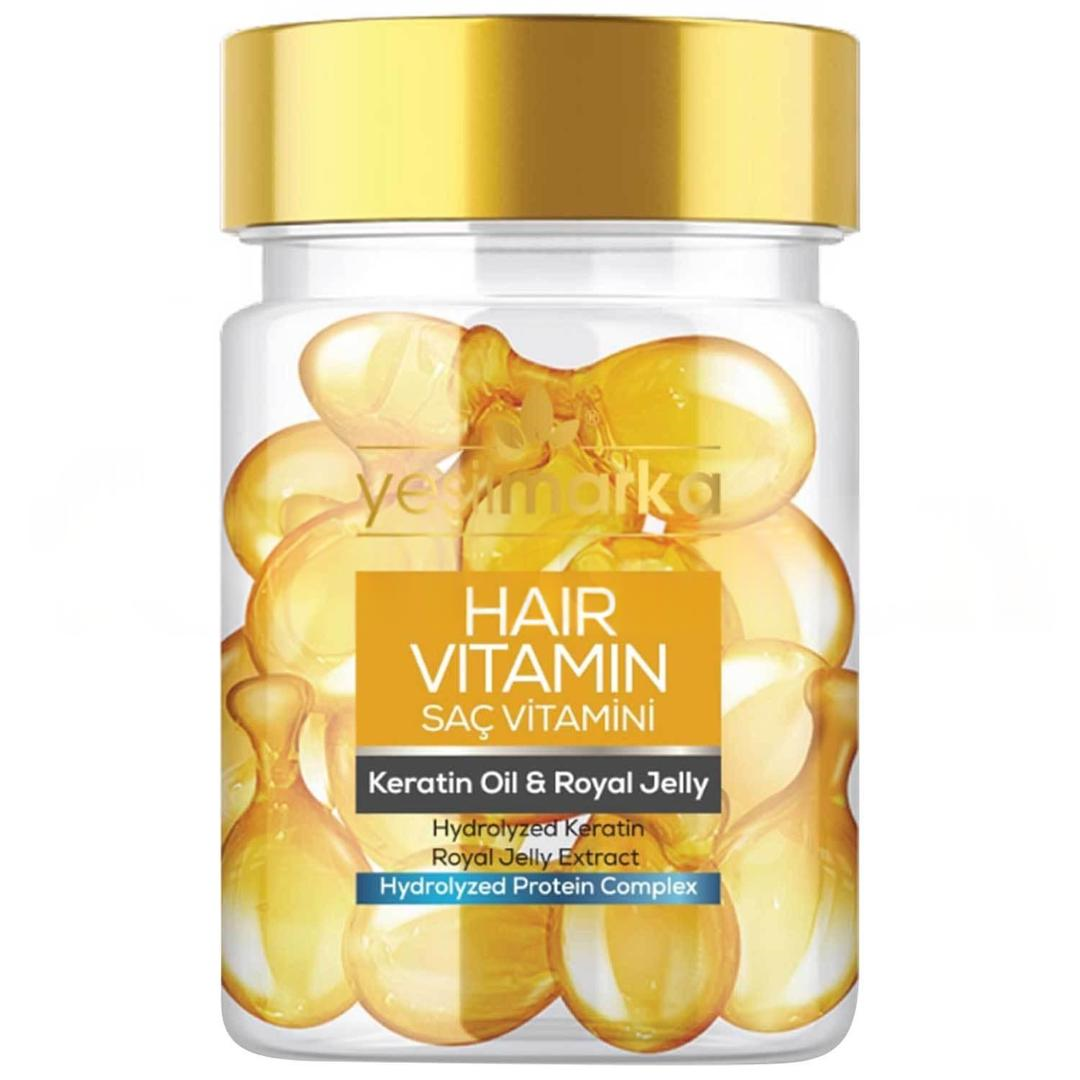 Yeşilmarka Saç Vitamini Keratin Oil & Royal Jelly 15 ml