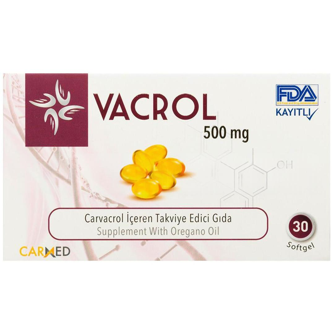 Vacrol 500 mg 30 Softjel