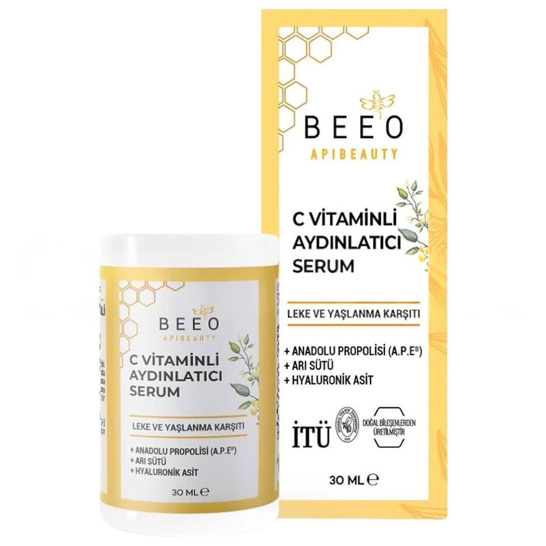 Bee'O C Vitaminli Aydınlatıcı Serum Leke ve Yaşlanma Karşıtı 30 ml