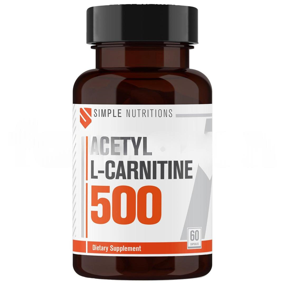 Simple Nutritions Acetyl L-Carnitine 500 mg 60 Kapsül