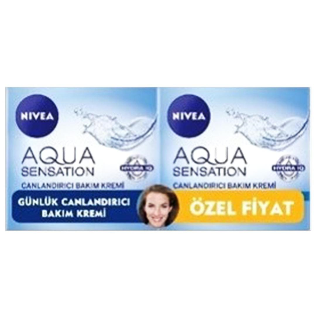 Nivea Aqua Sensation Canlandırıcı Bakım Kremi 50 ml - 2'li Özel Fiyat