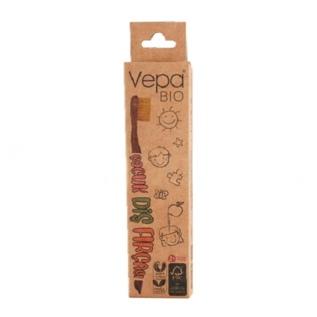 Vepa Bio Çocuk Diş Fırçası Kraft Kutu