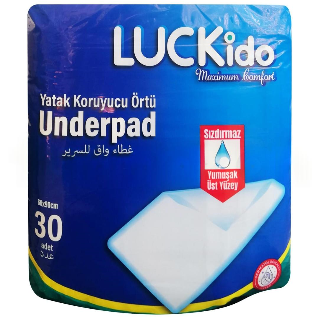 Luckido Yatak Koruyucu 60x90 cm 30'lu