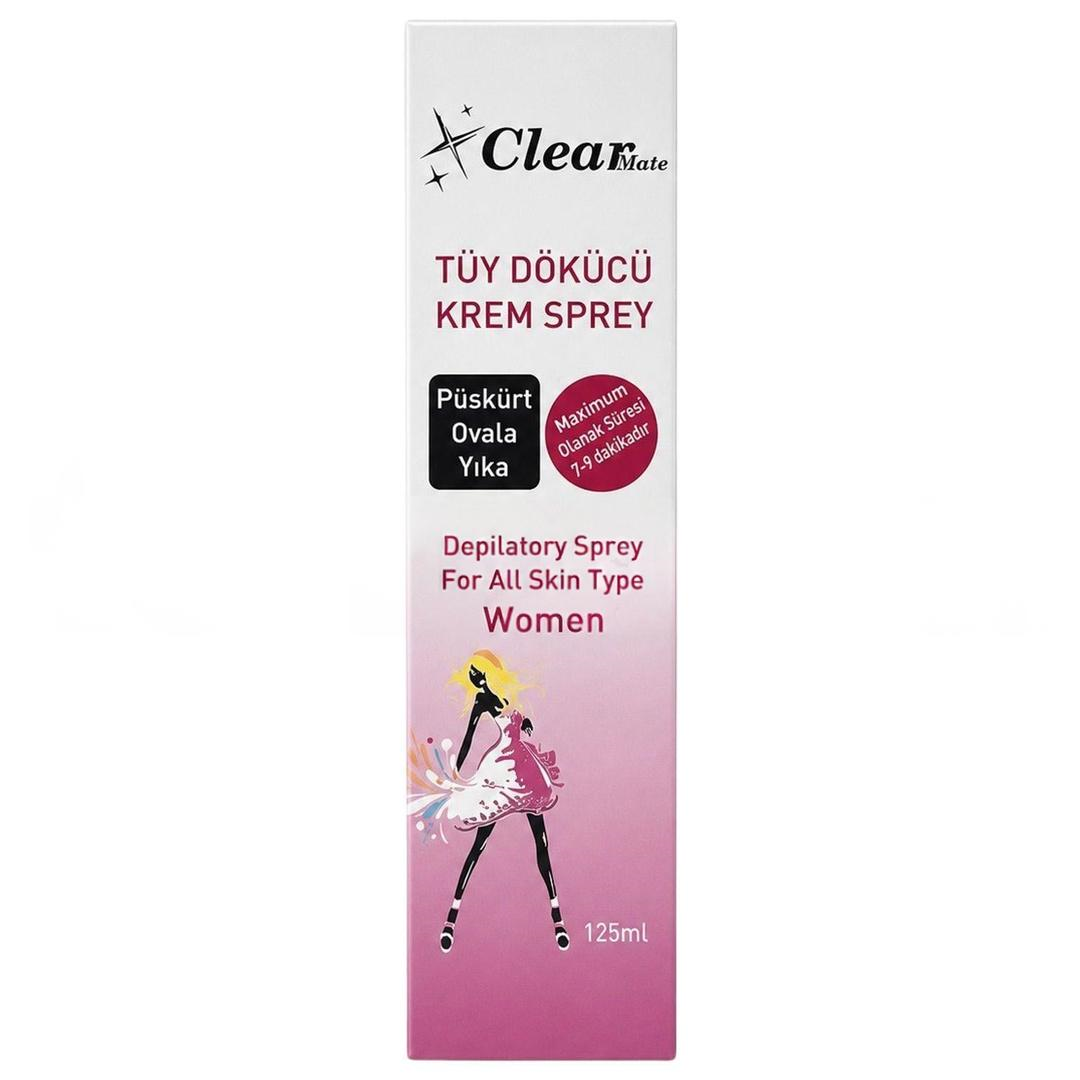Clear Mate Kadın Tüy Dökücü Sprey 125 ml